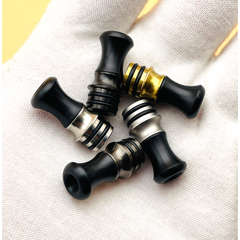 #87 DSX MTL Drip tip SS|Black
